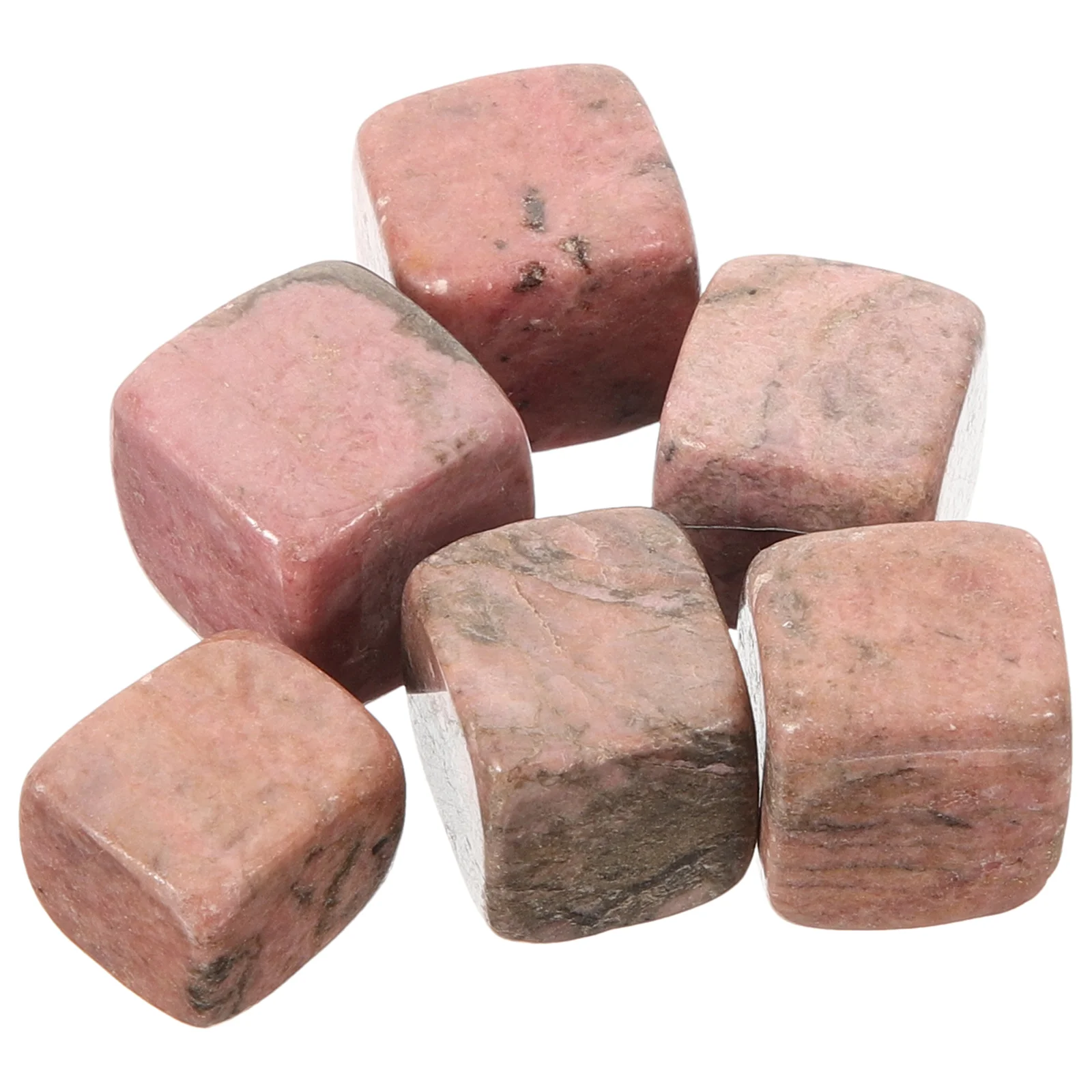 

6 Pcs Whiskey Stone Drinks Stones Ice Cubes Accessories Rose Reusable for Miss