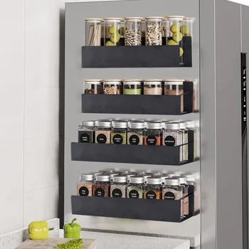 Magnetic Fridge Spice Rack 1