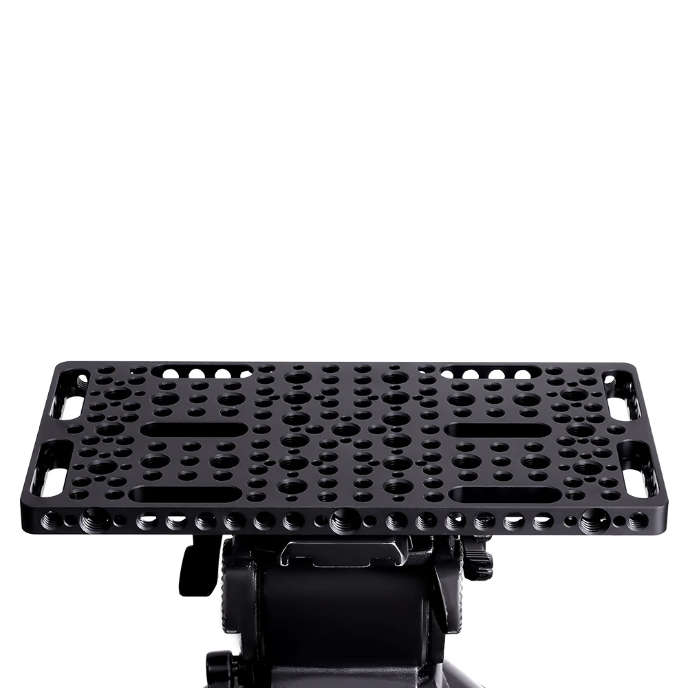 Camera Tripod Plate Camera Mount Plate Camera Base Plate Used for installing cheese board camera cage on guide rail block 1/4 inch 3/8 inch porous connection quick installation board