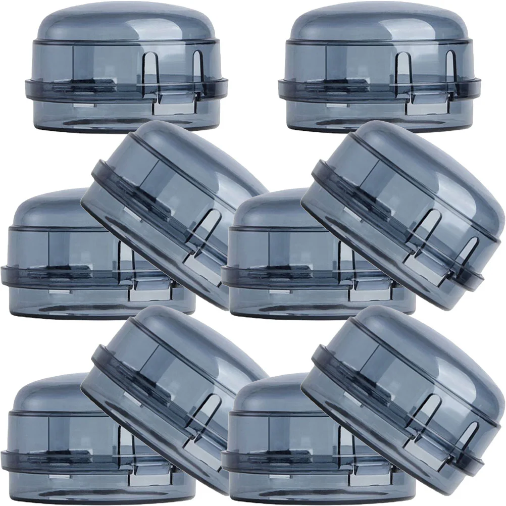 Child Proof Stove Knob Cover Gas Switch Cover Stove Knob Protectors Set of 10 Durable Easy to Use stove protector cover