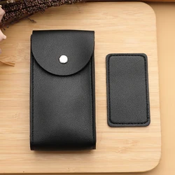 Elegant Multi - Color Leather Watch Travel and Storage Bag with Dust Protection (Black)