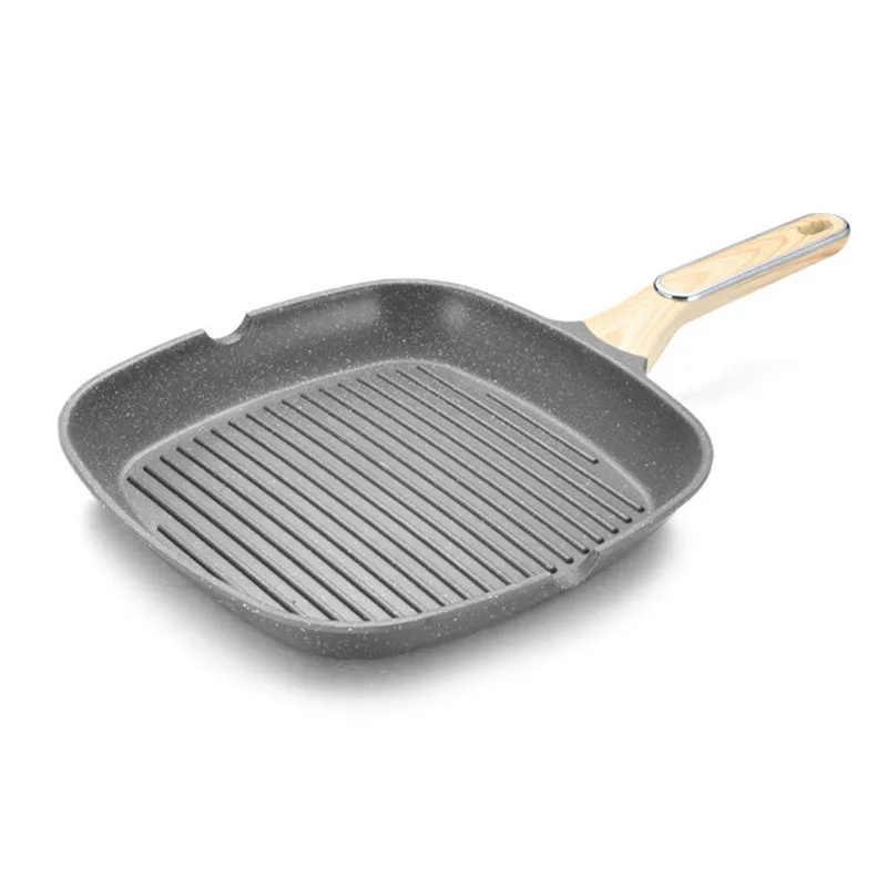 Zerodis 3 in 1 Frying Pan, Aluminum Alloy Partitioned Non Stick 3 Section  Divided Breakfast Pan Grill Pan Partitioned Multifunction Kitchen Egg Pan  for Breakfast: Home & Kitchen 