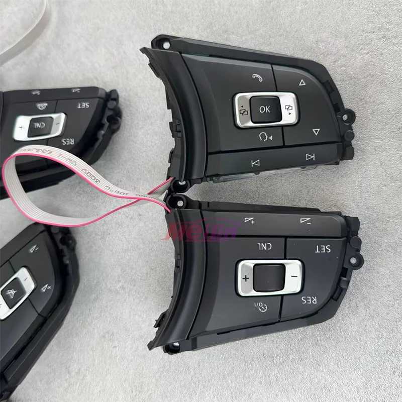 폭스바겐 파사트 B8 바리안트, 골프 7, 아테온, 티구안 MK2 (ACC 장착 차량)에 적합한 5G0 959 442 AE 멀티펑션 스티어링 휠 노브
