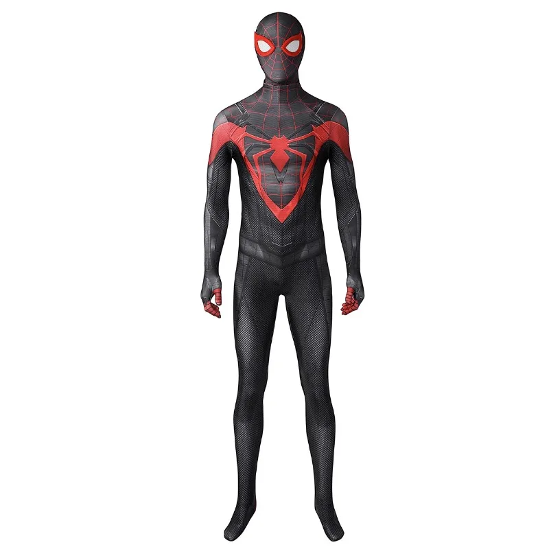 

In Stock Spider-Man Miles Morales Cosplay Leotard Halloween Christmas Party Costume Clothes Stage Performance Role Play