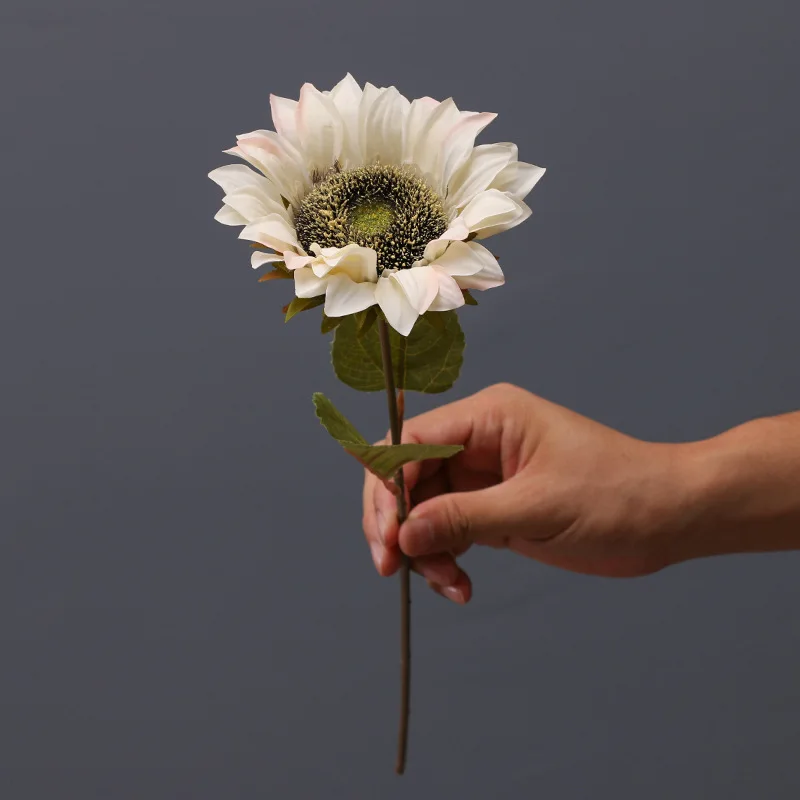 

Artificial Sunflower Branches DIY Wedding Party Flower Arrangement Bouquet Home Dining Table Garden Silk Fake Flower Decoration