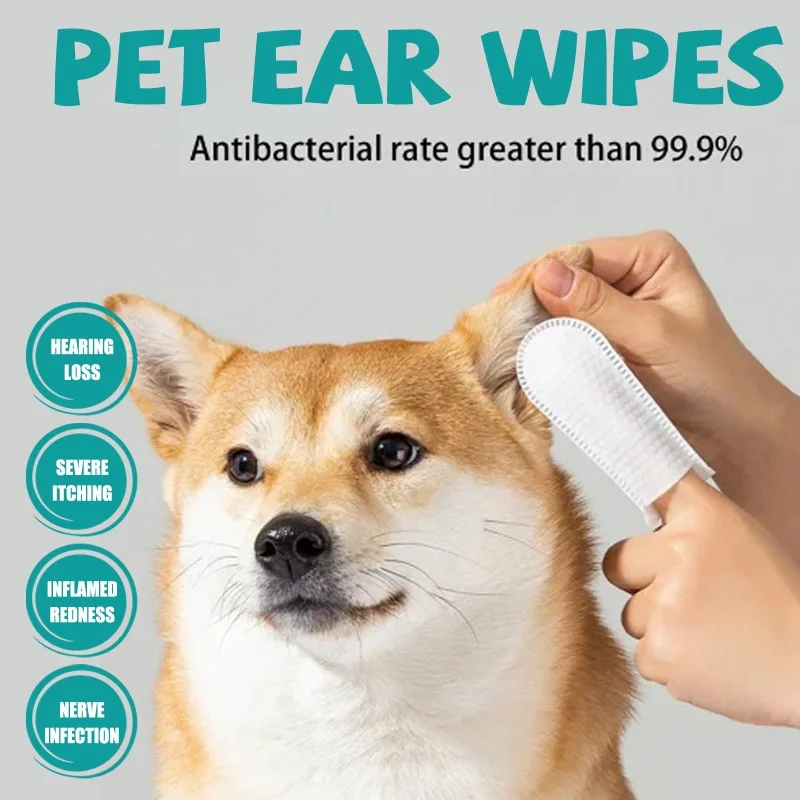 Pet cleaning wipes 50pcs pet ear cleaning wipes