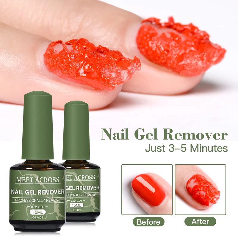 15ML Remover Gel 3-5 Mins Fast Remover Magic Nail Gel Remover Polish Clean Degreasr Soak Off UV LED Vernis Nail Art Manicure 3