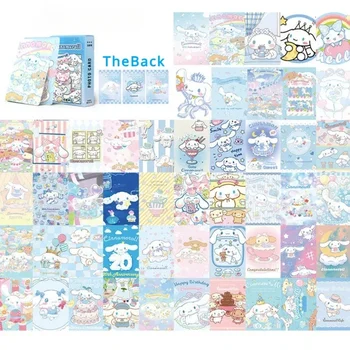 50pcs Japanese Anime Sanrio Card Laser Photo Card Kuromi Melody Cinnamoroll Pachacco Room Decoration Cartoon Card Children Gift 5