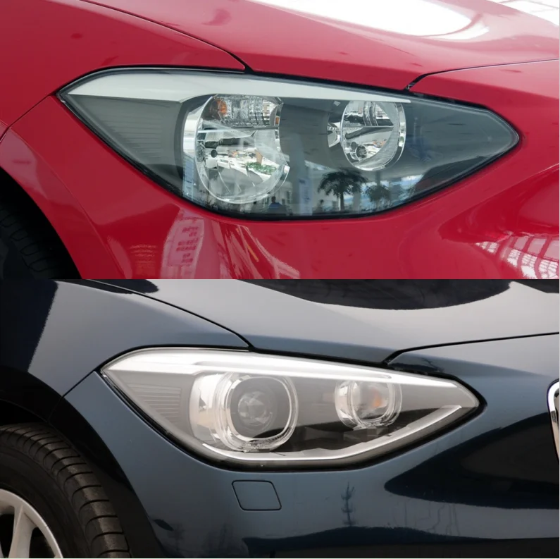 Copri Faro Anteriore Destro Per BMW Serie 1 F20 (116i, 118i, 120i) 2016-2019 - Lente Di Protezione In Plastica Trasparente