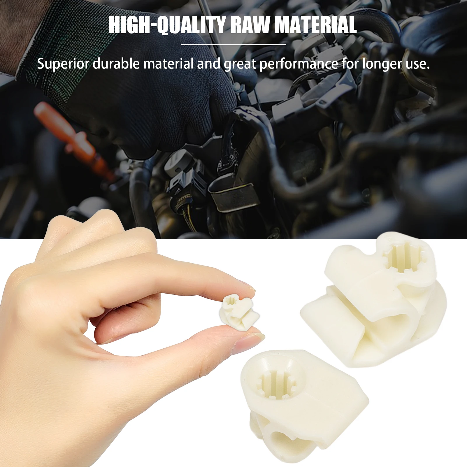Car Brake Hoses Brake Hose Clips For MK4 Golf Bora X6 Tdi Gti V5 V6 R32 Line Holder Line Fixings 6 Pcs