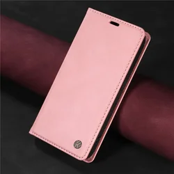 Leather Wallet Case with Holder & Flip Stand - Elegant Phone Book Cover - Pixel 6A 5G (Pink)