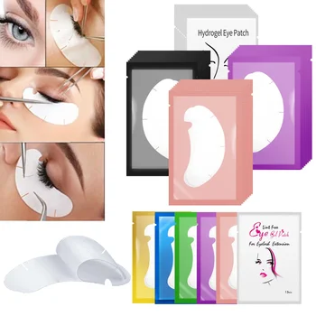 100 Pairs Eye Patches Eyelash Extension Under Eye Pads Hydrogel Gel Stickers for Grafting Lashes Beauty Tools 1