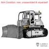 Aoue-850K LESU 1/14 RC Metal Hydraulic Bulldozer Black Tracks Construction Truck Dozer Light System Unpainted Kits Model TH22775 3