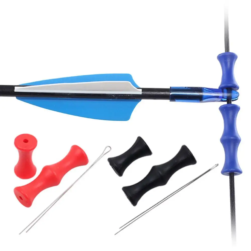 

Силиконовая защита для пальцев Bowstring для рекурсивного банта Bowstring, амортизирующая плоская головка, Силиконовая защита для пальцев, набор для фиксации