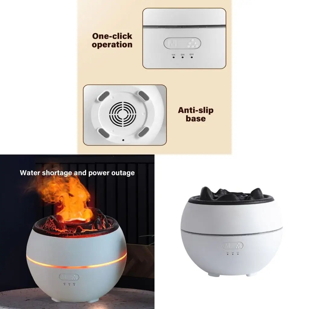 본사를 위한 깨진 질감 향기 기계 360ml 물 용량 공기 청정기