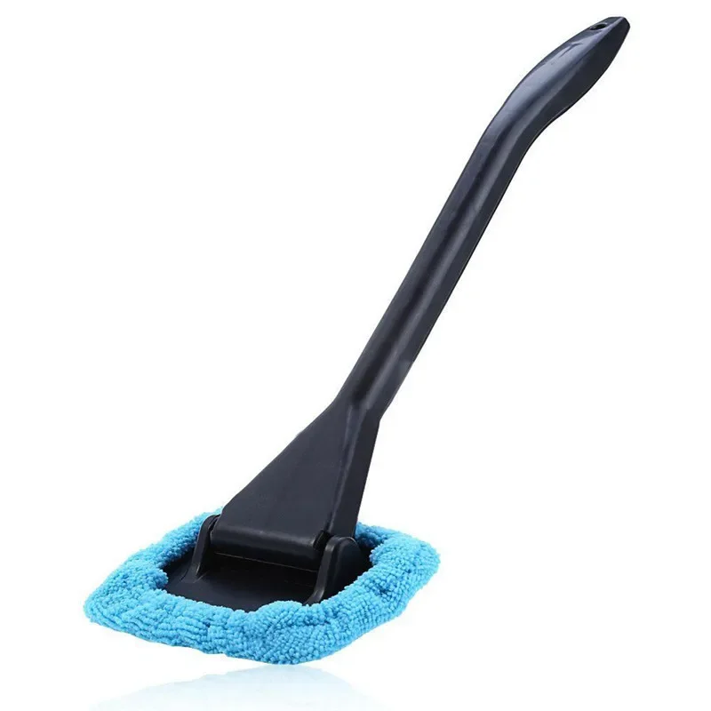 1PC Car Window Cleaner Brush Kit Windshield Cleaning Wash Tool Inside  Interior Auto Glass Wiper With Long Handle Car Accessories - AliExpress