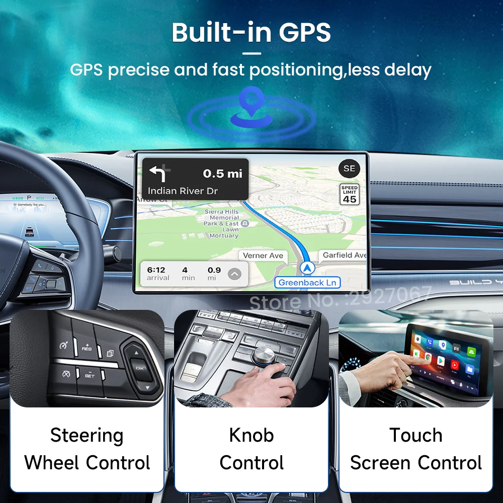 CarlinKit ī÷ Ai ڽ, ȵ̵ 11, 巡 QCM2290,  ī÷, ȵ̵ ڵ Ƽ̵ Ʈ Ʈ TV ڽ, 3G + 32G