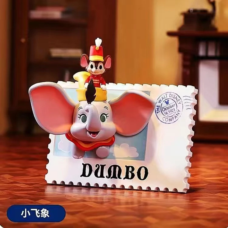 thumbnail image 1 of MINISO Blind Box Disney 100th Anniversary Retro Stamp lovely Mickey Mouse The Pooh Stitch Refrigerator Stickers Statue Gifts, 1 of 5