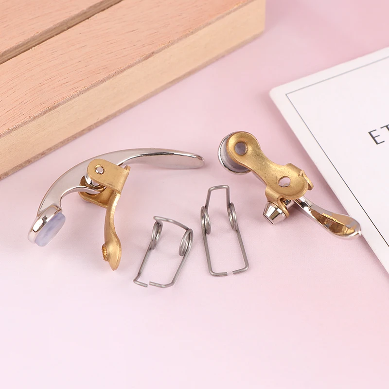 Metal Discharge Valves Key Portable Wear Resistant Water Key Spit Valve Spring For Trumpet Brass Instrument Replace Repair Parts