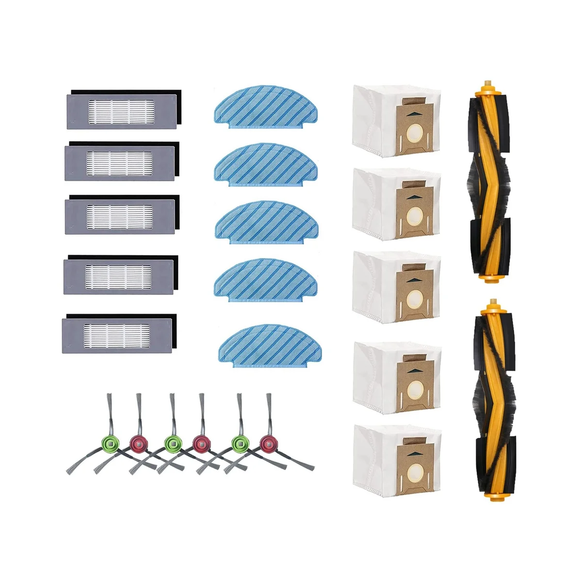 

For Yeedi Vac/Vac Max/Vac Station/Vac 2 Pro Roller Brushes Side Brush Mop Filter Dust Bags Robotic Vacuum Accessories