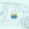 Portable Toilet Travel Baby Potty Foldable Children's Potty Urinal Stool Easy to Clean,Gift Garbage Bags and Storage Bag 5