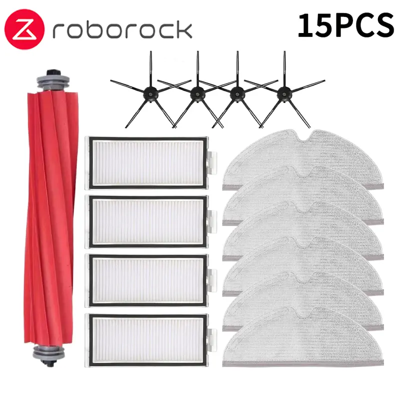 Roborock Q7 Max / Q7 Max+ / Q7 Plus / T8 Hepa Filter Robot Vacuum Cleaner Spare Parts Main Side Brush Mop Cloth Dust Bag - Image 18