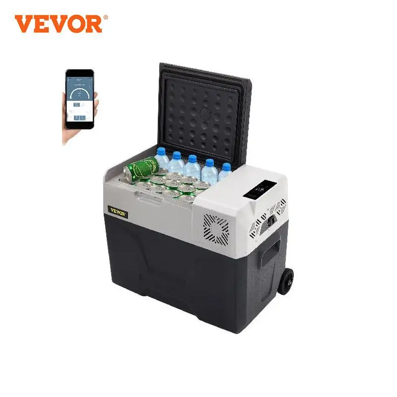 Gioevo Mini Frigorifero Portatile Per Auto 30L Con Schermo Lcd Digitale Congelatore Per Frigorifero Portatile 220V
