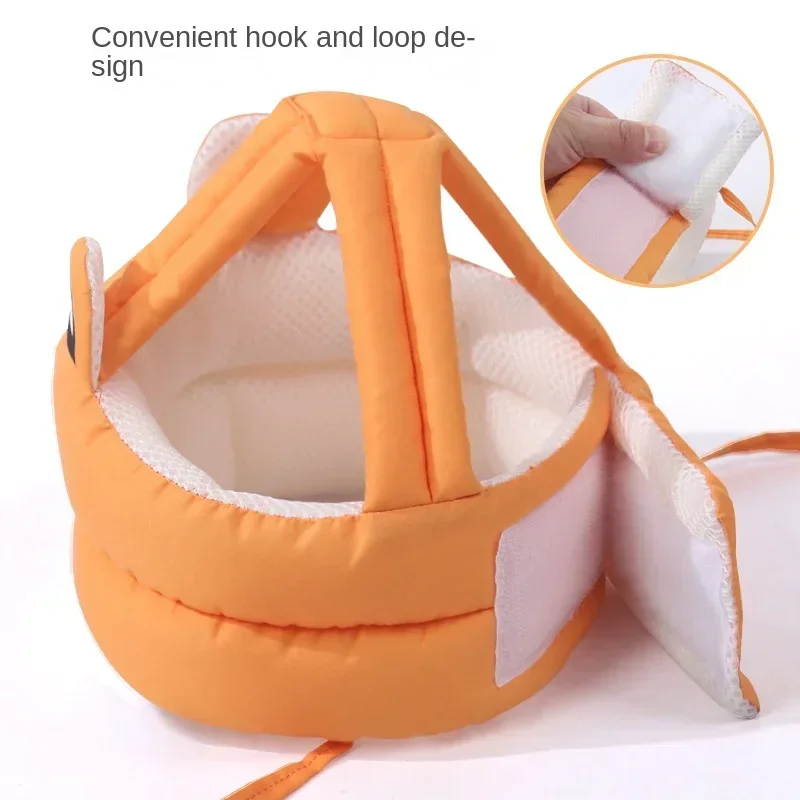 Kids Safety Helmet Baby Anti-fall Adjustable Cartoon