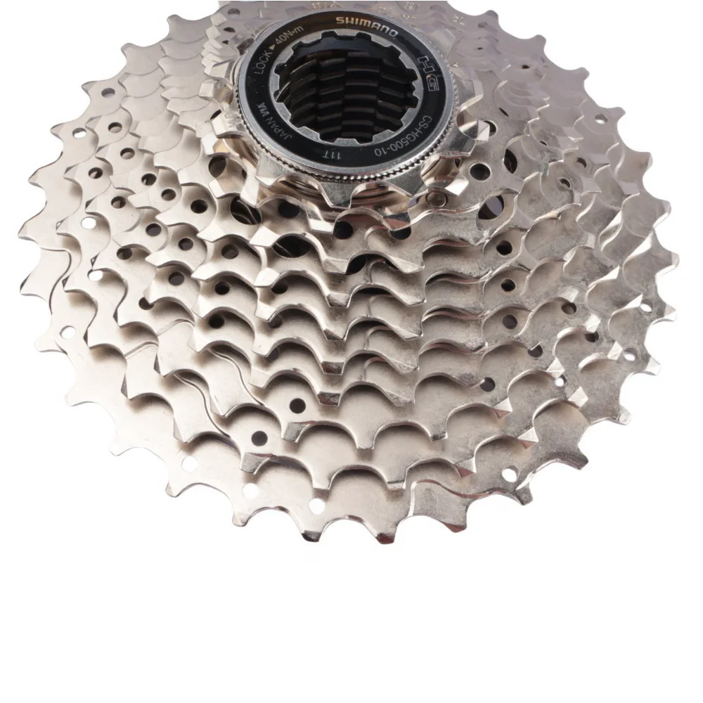 SHIMANO HG500 10-Speed Cassette Sprocket CS-HG500-10 Freewheel GRX Series HYPERGLIDE Bicycle Accessories Bike Parts bicycle cassette bicycle sprocket gear bike freewheel