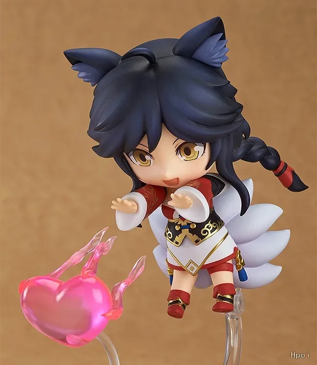 Stock 100% Original GSC 411 Ahri LOL 10cm PVC Anime