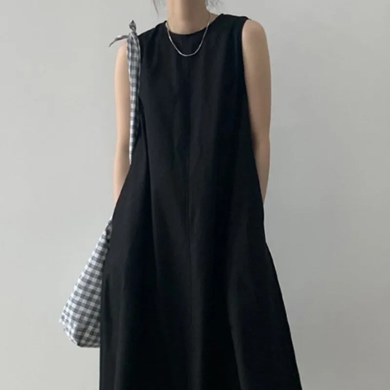Elegant Summer Dress Korean Style Long | Casual Dress Elegant Long ...