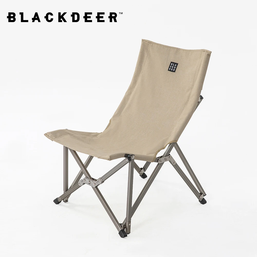 Chaise relax pliante Blackdeer en alliage d'aluminium pour pêche, plage et camping