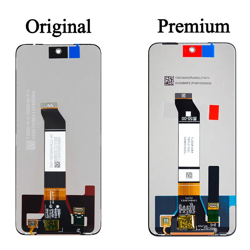 For Xiaomi Redmi Note 10 5G/10 Pro 5G LCD Touch Screen Digitizer Assembly Black
