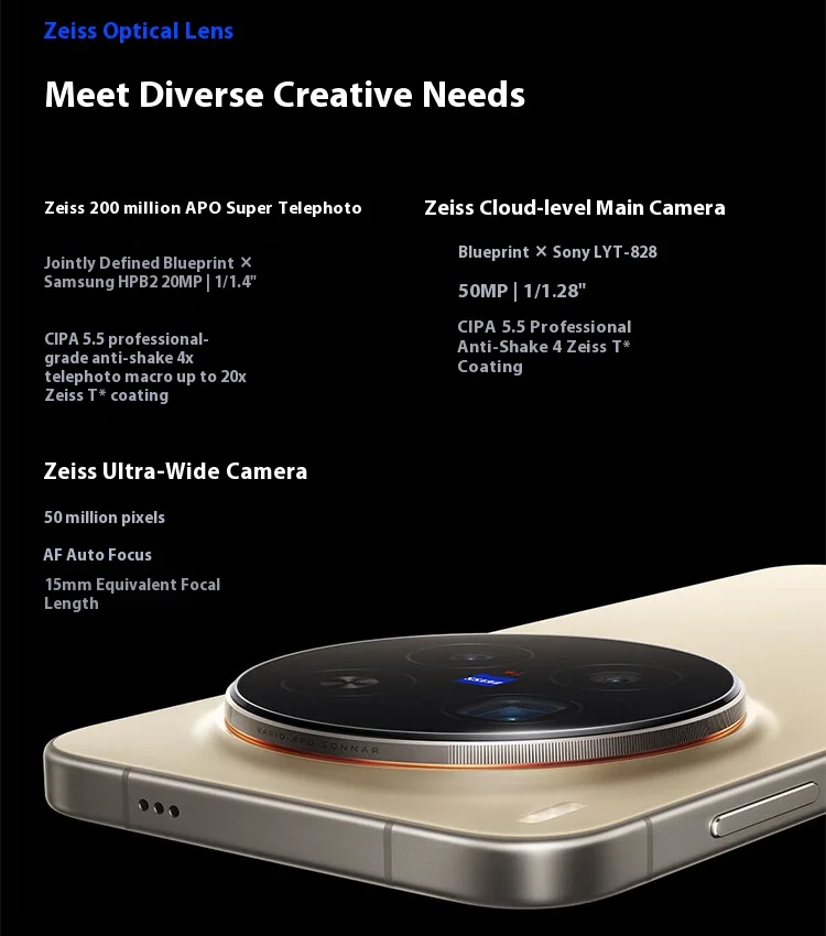 Vivo X300 Pro 5G Dual SIM 1TB, 16GB RAM Phone (Chinese Version) 8