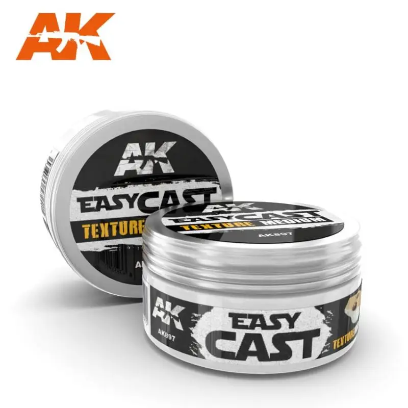 

AK Interactive Easy Cast Texture Medium (75ml) AK897 for Model Painting