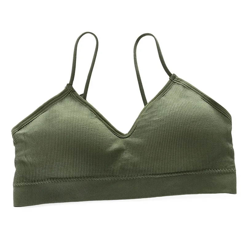 Tube Top Strapless Bra for Women Crop Top Suspenders Girls Underwear Without Steel Ring Wrapped Bust Tank Bra