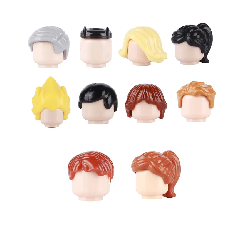 Urban Character Building Blocks: DIY Hairstyle & Headwear Accessories Set
