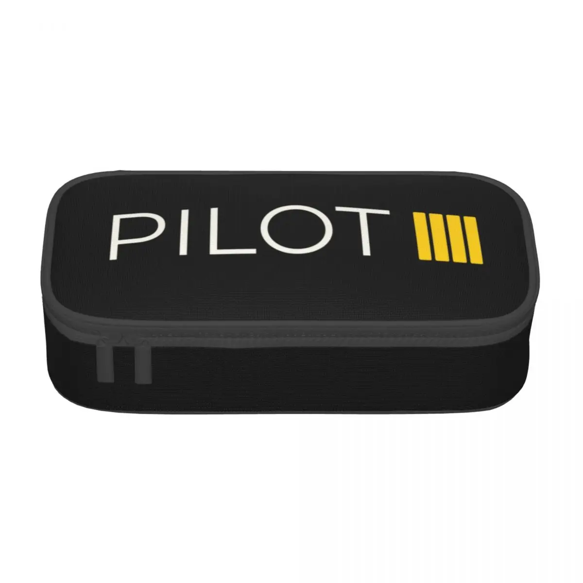 Pilot Captain Stripes Pencil Cases for Boys Gilrs Big Capacity Aviation Aviator Fighter Pen Box Bag School Accessories pencil cases stationery box pen storage bag pencil holder