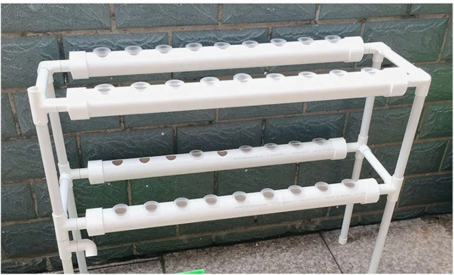 Hydroponics-Anbausystem mit 36 Pflanzenräumen, 2 Schichten, Hydroponics-Gartensystem-Wachstumsset, Pflanzenanbausysteme – Detail 5