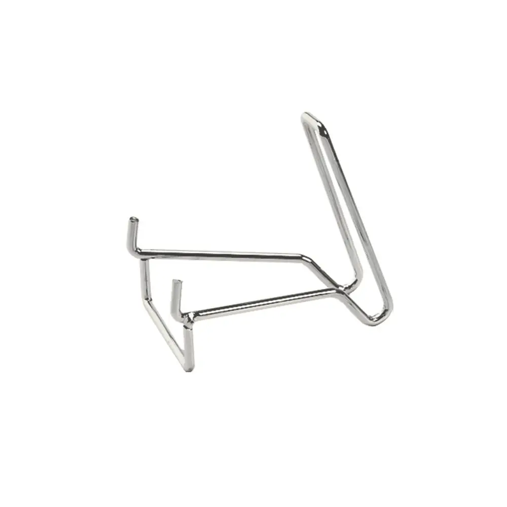 Metalowa półka Kamienie Kryształowy klaster Agat Stojak Uchwyt Mineralny stojak na próbki Stojak w kształcie krzesła Kryształowa podstawa wystawowa biżuterii