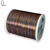 TN01 0.28mm 0.22mm100 Yards Fishing Rod Guide Wrapping Thread Repair Component  DIY  NCP metallic fluorecent Rod Building Thread 2
