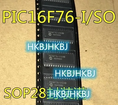 

100 шт./партия, оригинал, может оплатить фото, PIC16F76 16F76 SOP-28, Новинка