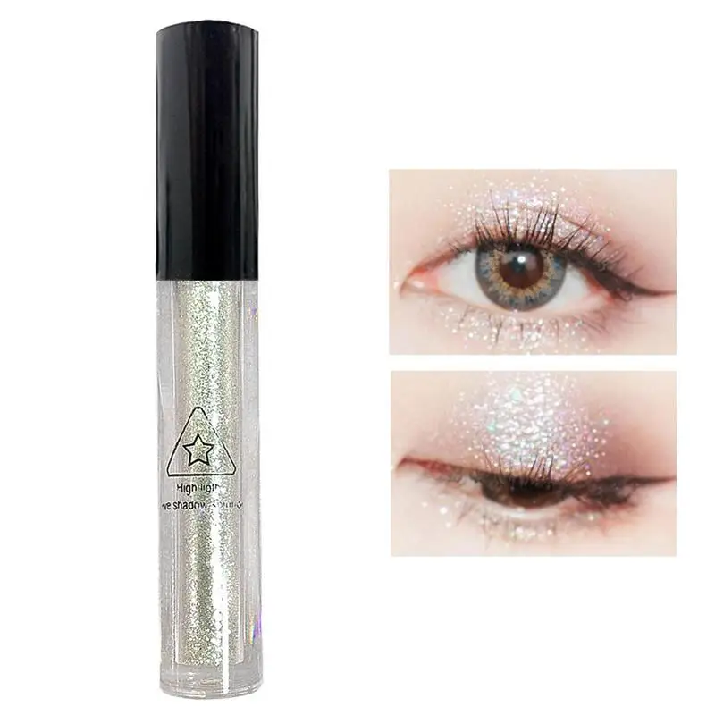 

Liquid Glitter Eyeshadow Gloss Eyeshadow Liquid High Pigments Gloss Sparkling Shimmer Glow Eye Shadow Shiny Makeup