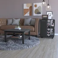 Primary Living Space Tables Dayton Black 2 Piece Living Room Set 1