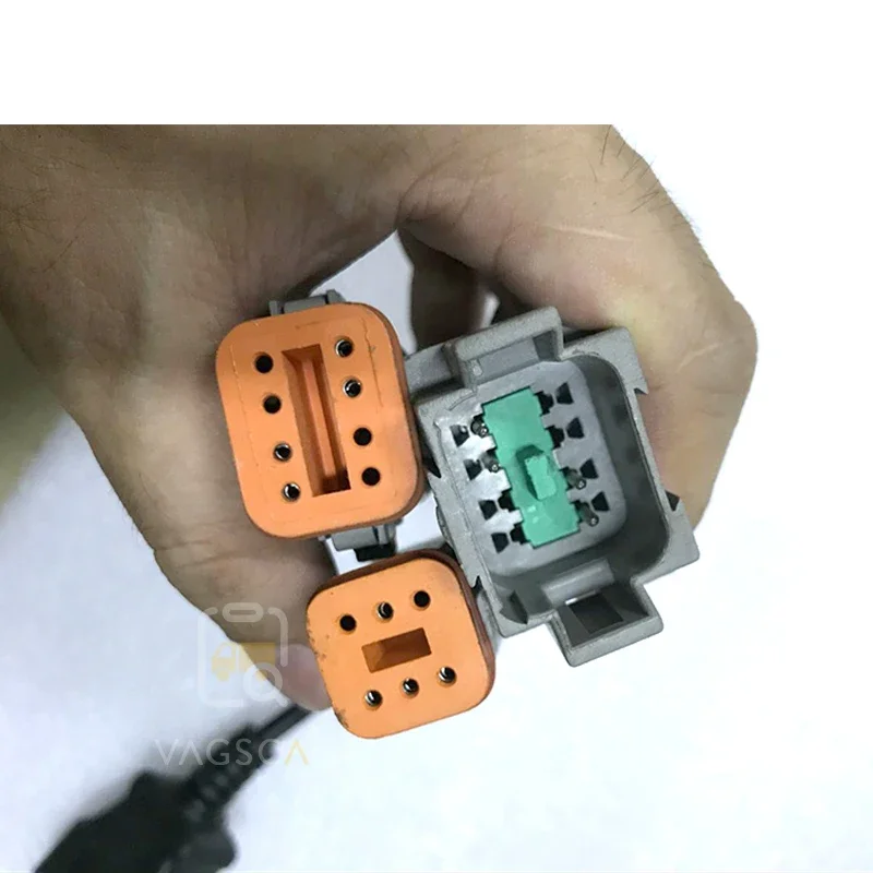 

6Pin +8Pin Industrial Marine vodia 5 Diagnostic Tool cable for Penta Vodia Industrial Marine Engines