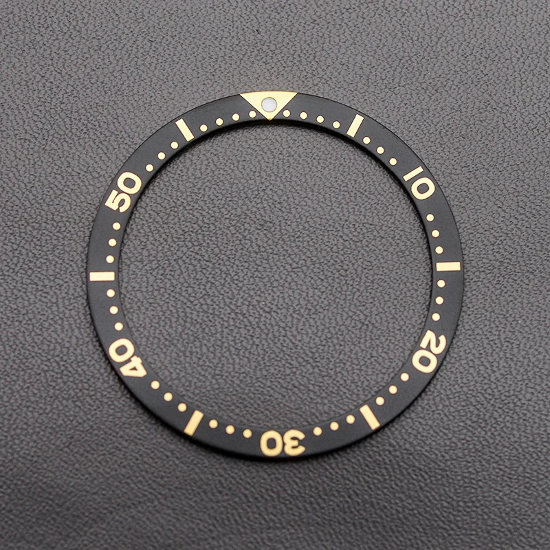 Premium 38x31.5 mm Aluminum Watch Bezel Insert with Sticker Gift