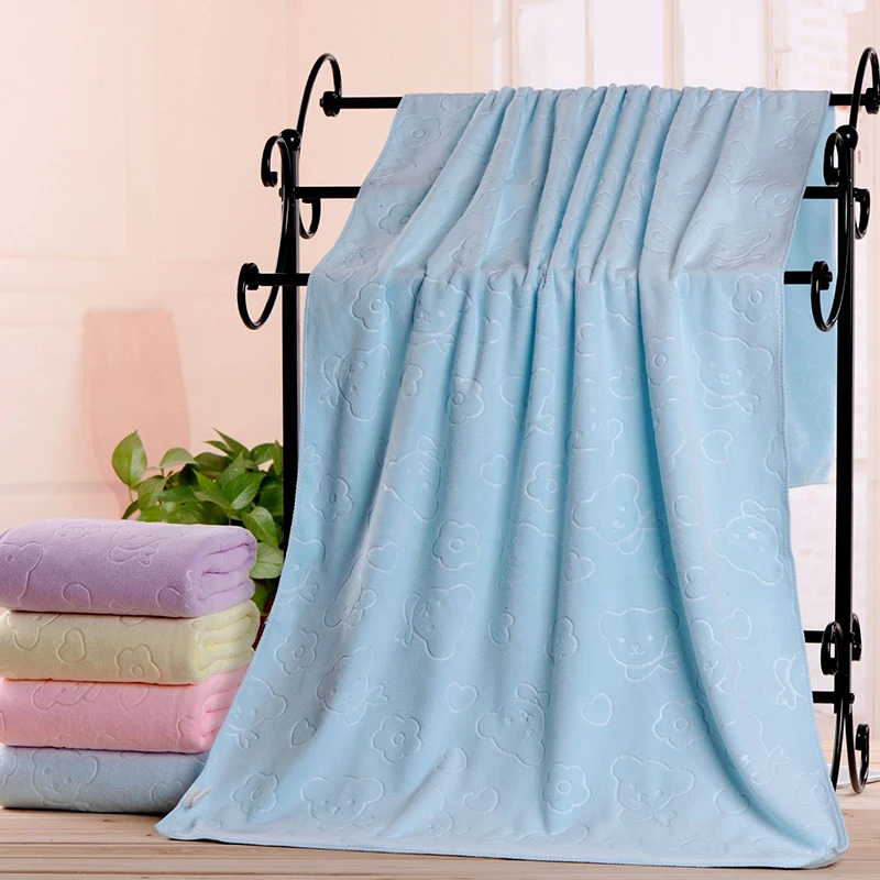

Bath Towel Absorbent Quick-Drying Super Large Bath Towel Soft Luxury Thickened Household Car Cleaning Sports Towel