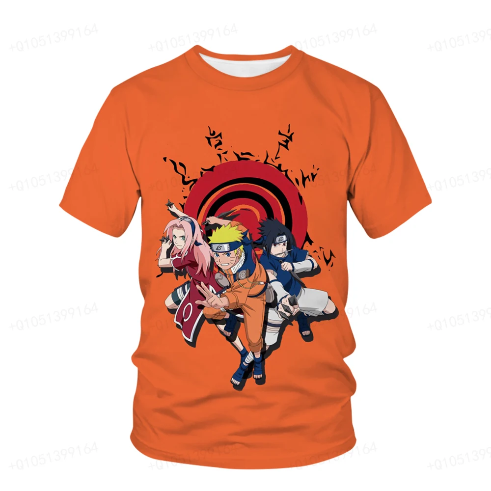 Moda New Summer Kids 3D Naruto Imprimir T-shirt dos meninos Respirável  Street Style Vortex Naruto T-shirt Crianças 4-14T Traje Dos Desenhos  Animados - AliExpress