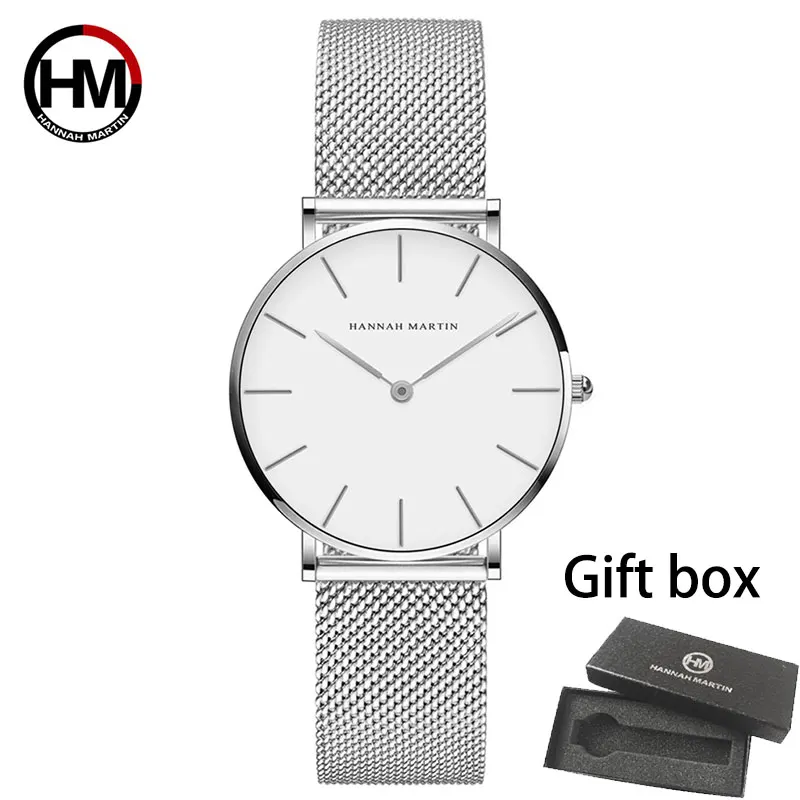 

Movement imported from Japan Ladies Watch Brand Original Design Fashion Simple 3ATM Waterproof Quartz Wrist Watch Montre Femme