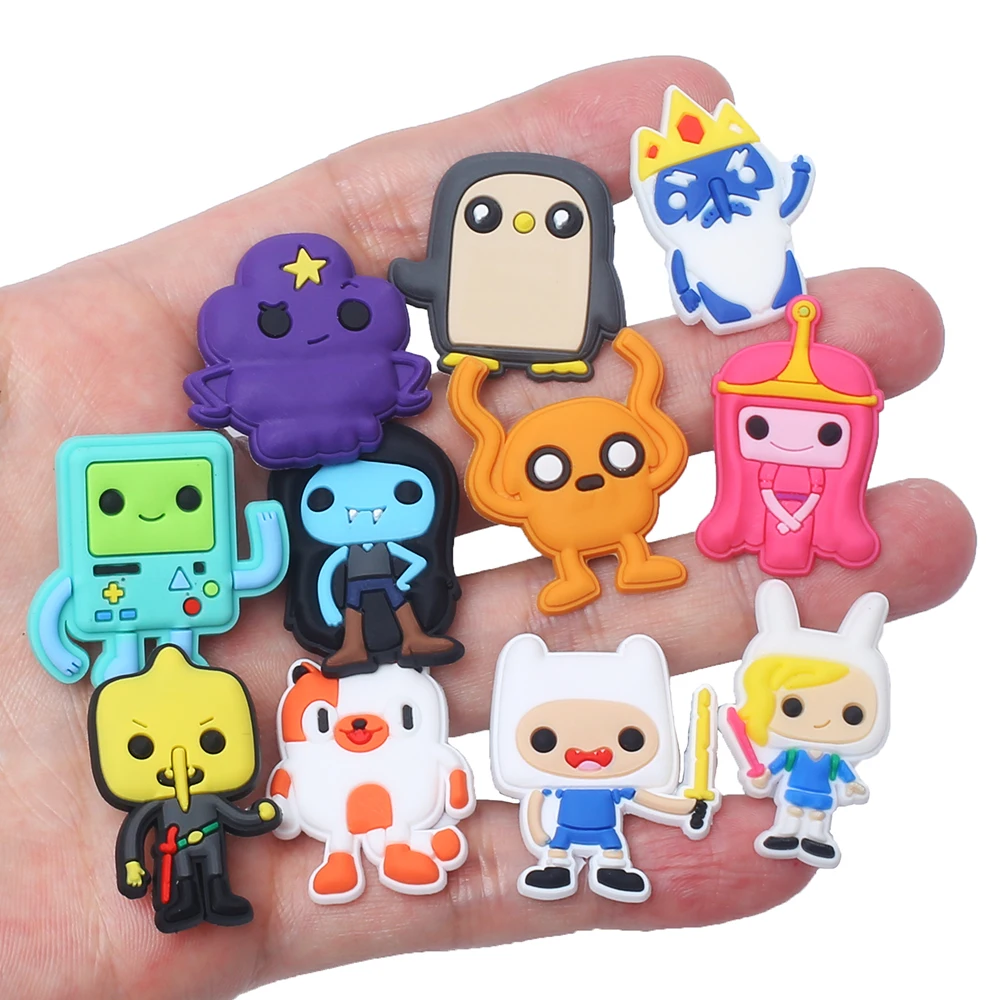 11pcs/set Adventure series Croc Charms Designer for Cartoon baby